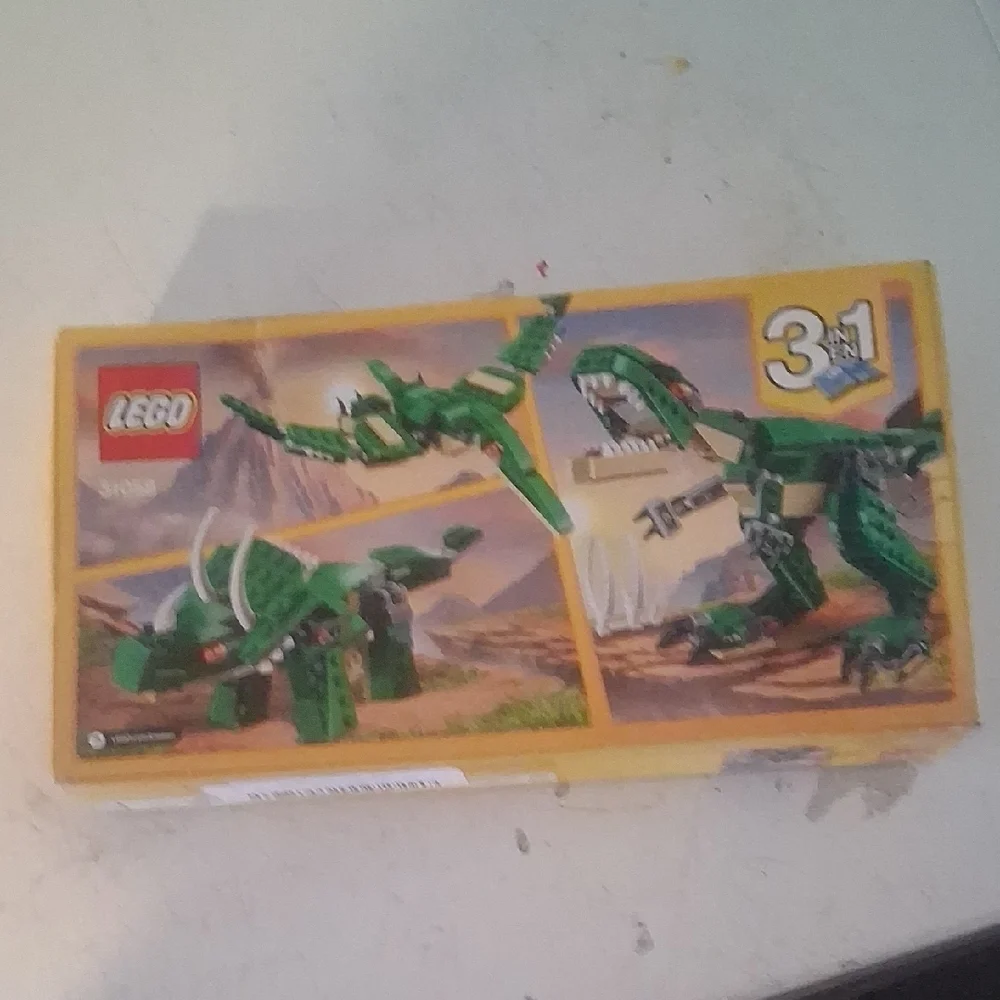 NIB! LEGO Creator 3-in-1 Mighty Dinosaurs Model Building Set 31058 - Picture 2 of 4